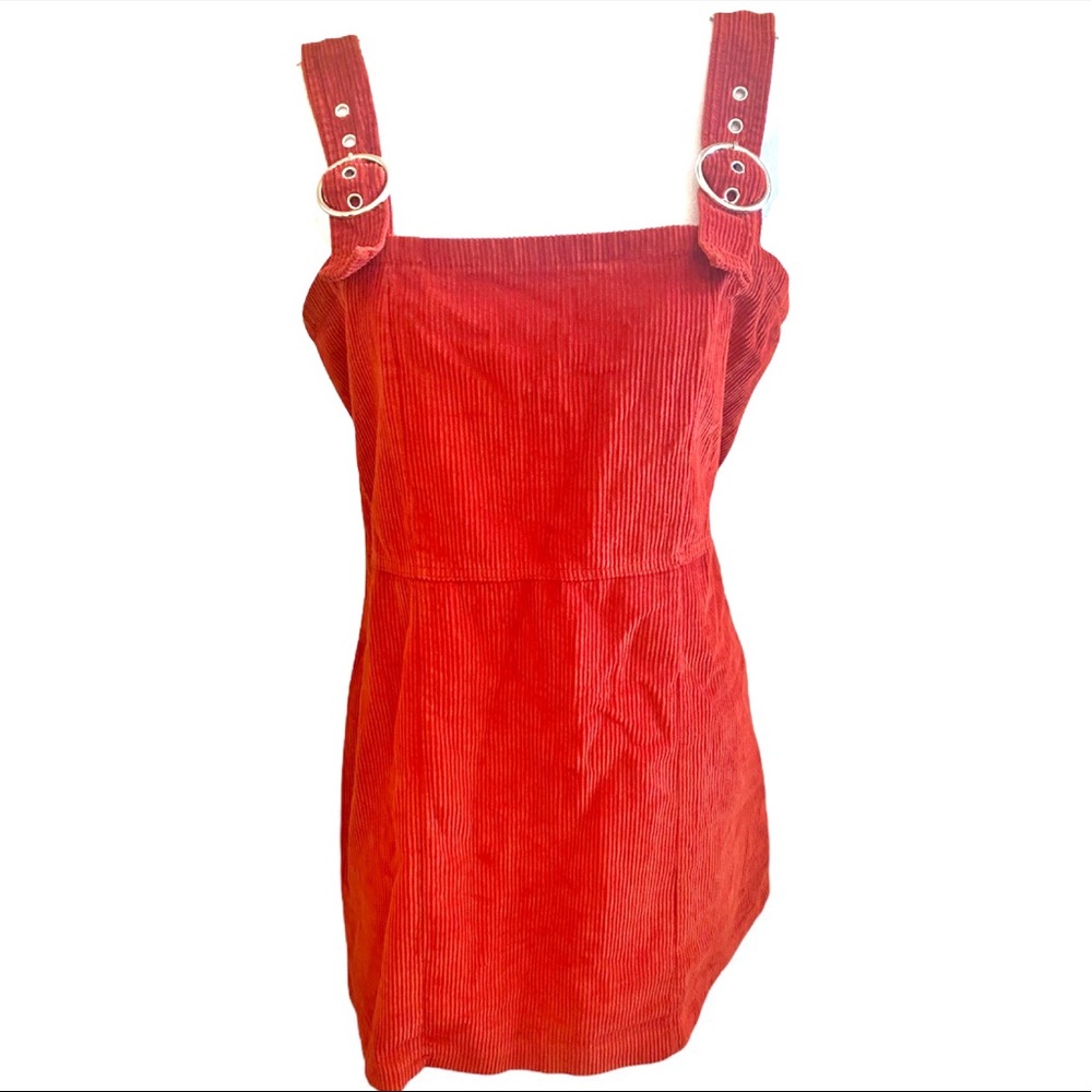 Justify | Women’s Rust Corduroy Dress Size M